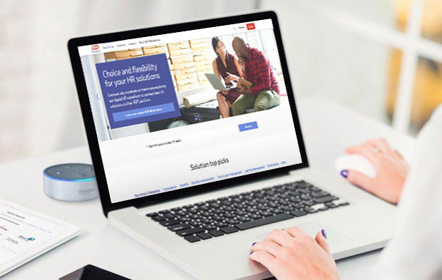 Soluções de RH que se conectam e compartilham dados de forma simples e segura com sua plataforma ADP