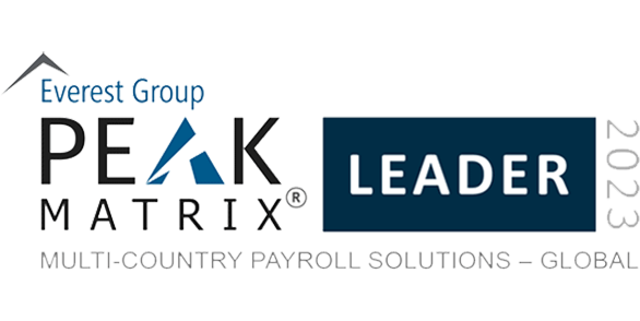 Avaliação PEAK Matrix® 2023 para soluções de folha de pagamento multinacional (MCP) do Everest Group